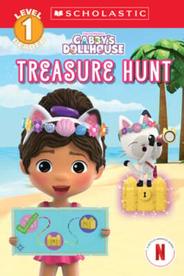 Treasure Hunt (Gabby's Dollhouse: Scholastic Reader, Level 1 #3) by Reyes: New