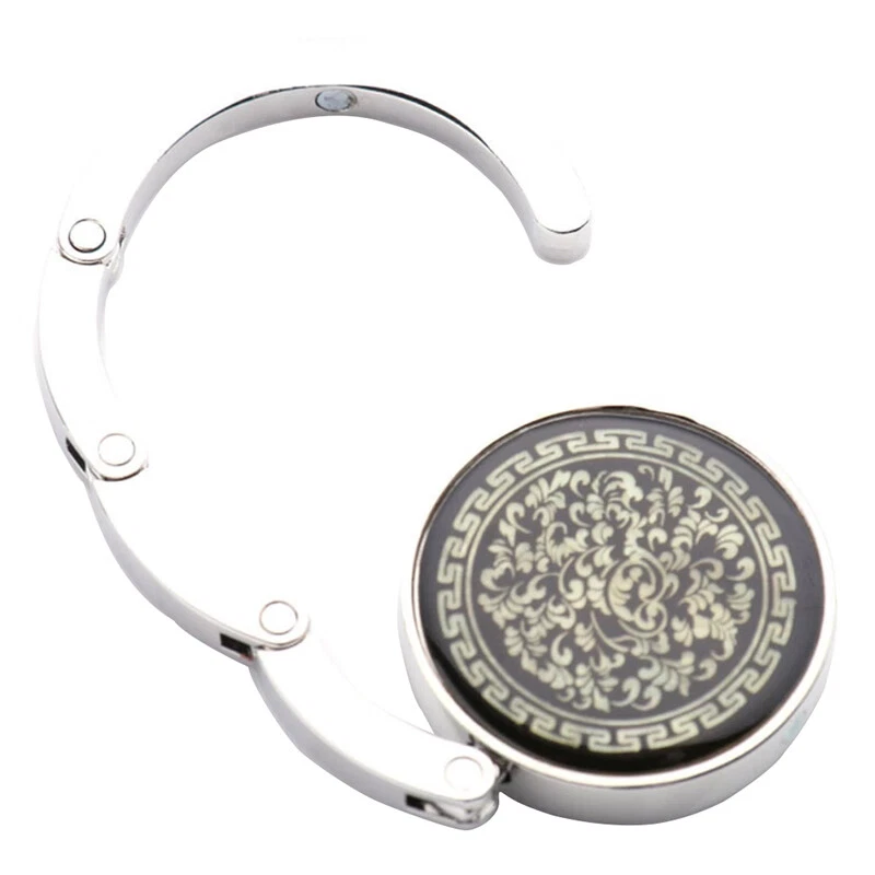 Borsa da tavolo pieghevole borsa gancio appendiabiti borsa asciugamano cappotto vintage Y5I2 - Immagine 2 di 4