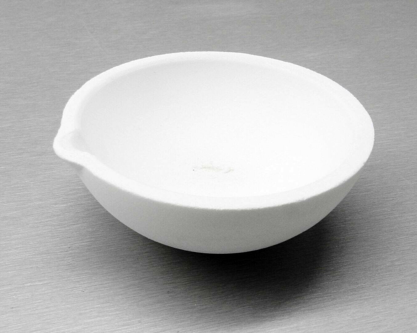 Melting Dish Ceramic Crucible Dish 4"D Silica Melt Gold Silver 200dwt / 300gr