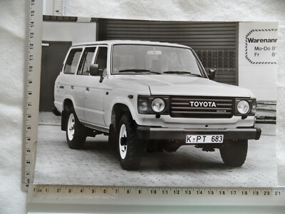 Fotografie photograph TOYOTA Land-Cruiser Station-Wagon Diesel 03/85 7 SR420