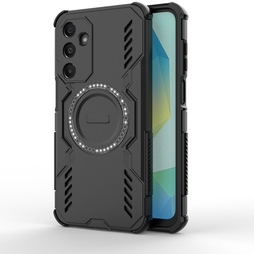 For Samsung A06 A16 A26 A36 A55 PC+TPU Magnetic Case Heat Dissipation Lens Cover - Picture 12 of 33