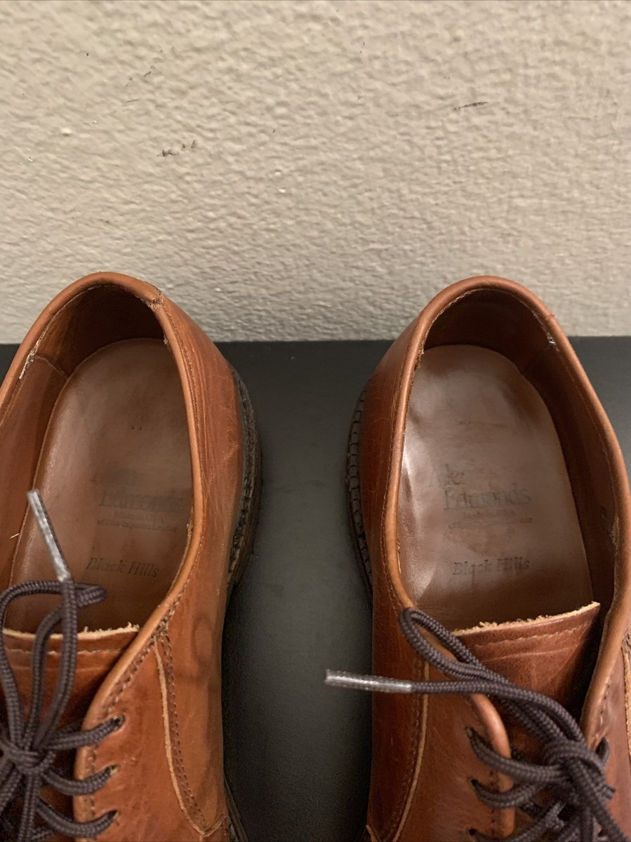 Allen Edmonds Mens Black Hills 2995 Brown Plain Toe Oxford  display picture 1