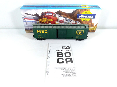 HO Train Athearn MEC 50' Box Car 9809
