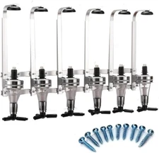 Dispensador de alcohol y licor montado en la pared, 6 botellas para bar/fiesta.