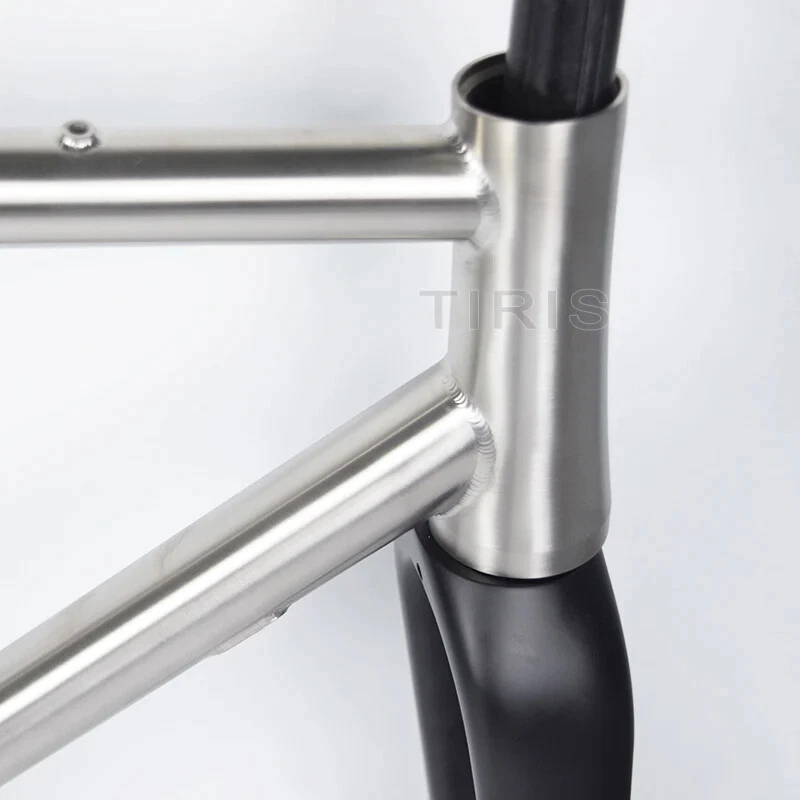 TIRIS CC1 Titanium Bike Frameset Gravel Frame Bicycle Framework Parts 700C Parts - Image 2 of 4