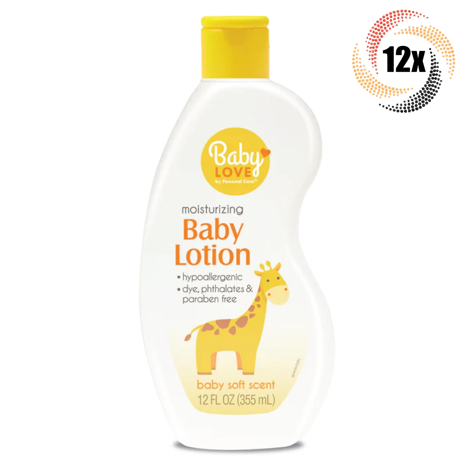 12x Bottles Baby Love Baby Soft Scent Moisturizing Lotion | 12oz | Fast Shipping
Opens in a new wind