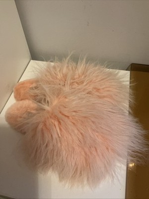 UGG FLUFF MOMMA Pink MONGOLIAN CLOG  Slippers Size 7