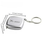 2 Meters Small Tape Measure Key Ring Small Steel Tape Measure Mini Pocket Portab