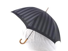FENDI DL4474 Umbrella Luxury Black Color High End Authentic Mens Womens