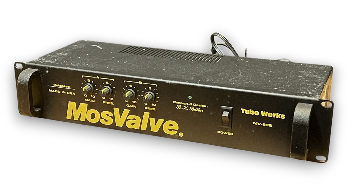 MOSValve Tube Works MV-962 Stereo Rack Power Amp by BK Butler Made