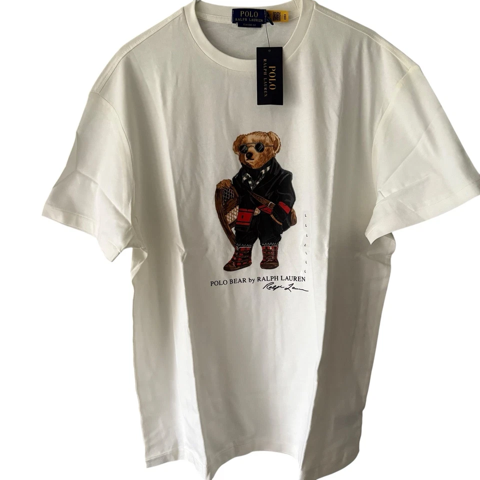 Polo Ralph Lauren Men’s 2025 POLO Holiday Bear S/S T-shirt Size Large NWT - Image 3 of 4