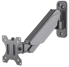 Manhattan TV  Monitor Mount, Wall, Spring Arm, 1 screen, Screen Sizes: 17-32",
