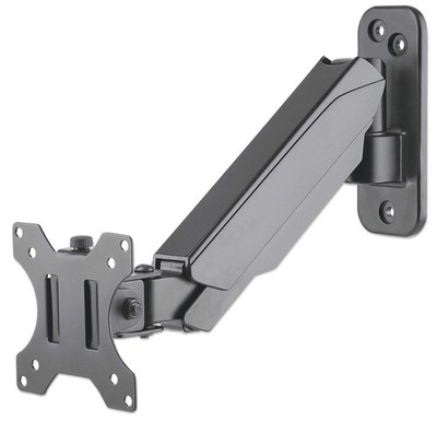 Manhattan TV & Monitor Mount, Wall, Spring Arm, 1 screen, Screen Sizes: 17-32'',