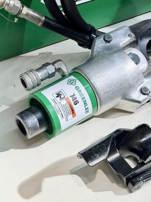 Greenlee 800 Cable Bender + 750 Hyd. Cable Cutter + 746 Ram + 767