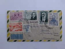 Brasilien toller Beleg Luftpost