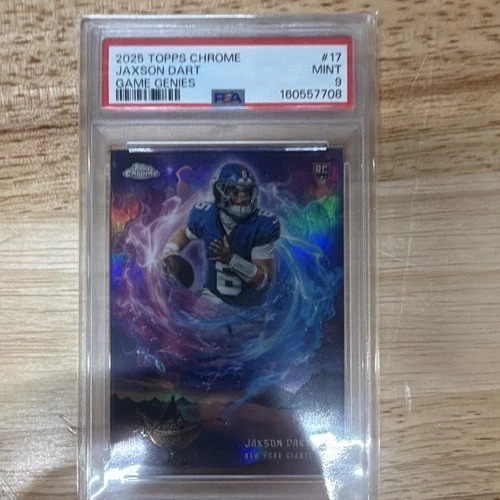 2025 Topps Chrome Jaxson Dart Base (PSA 9)