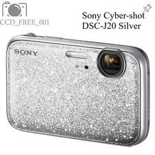 Sony Cyber-shot DSC-J20 Digital Camera 16.1MP 4x Optical Silver Date/Time Stamp