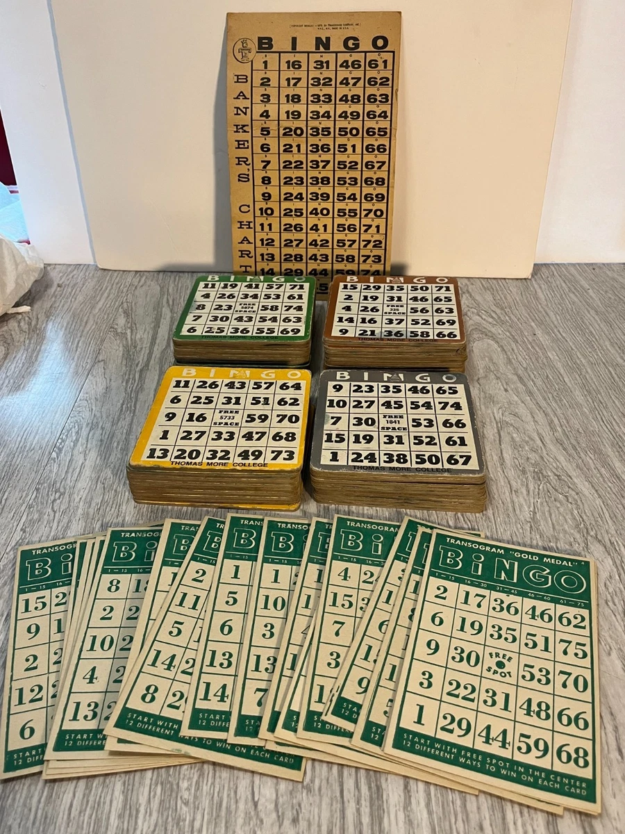 Bingo 1930 Year Vintage Manufacture Board & Traditional Games for