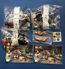 LEGO Parque Jurásico Velociraptor Chase 75932 World Raptor Grant Sattler COMPLETO