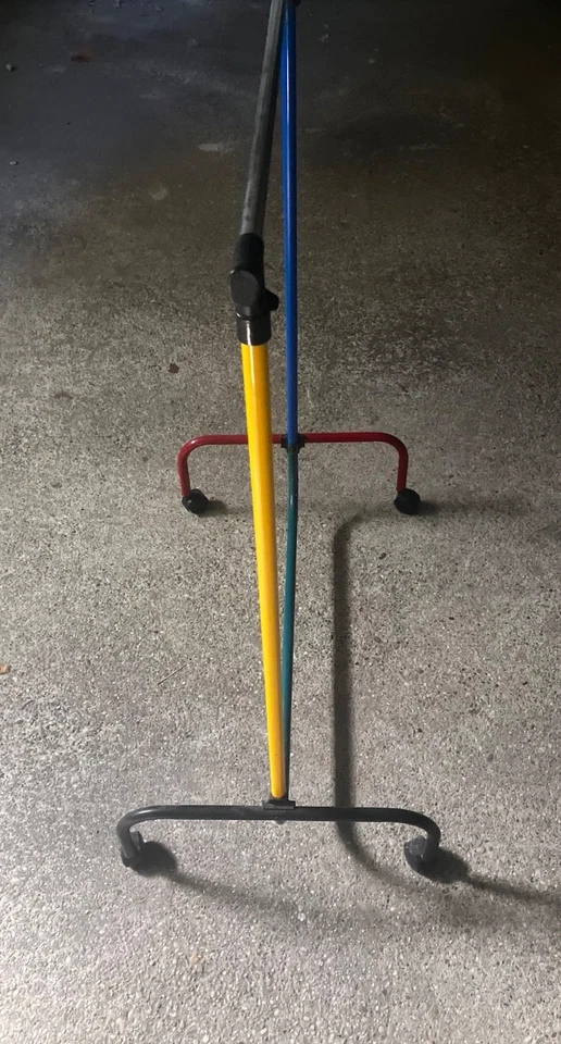 Perchero vintage posmoderno estilo Memphis; años 80, ajustable Foto 4 de 4