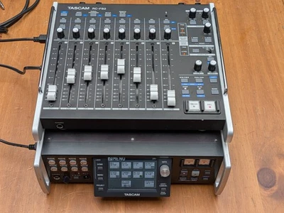 Tascam HS-P82 8 Track Recorder with RC-F82 Communication/Control Surface & PSU - Image 1 of 4