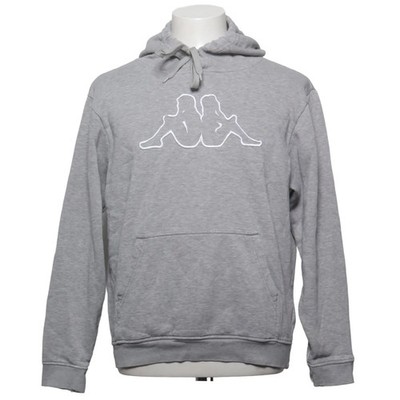 Kappa, Kapuzenpullover, Größe: L, Grau, Print, Sweat, Herren #fx4
