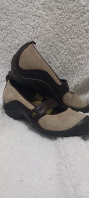 Merrell Plaza Bandeaux Dark Taupe Shoes Size 7 Very Nice!! Mary Jane Style