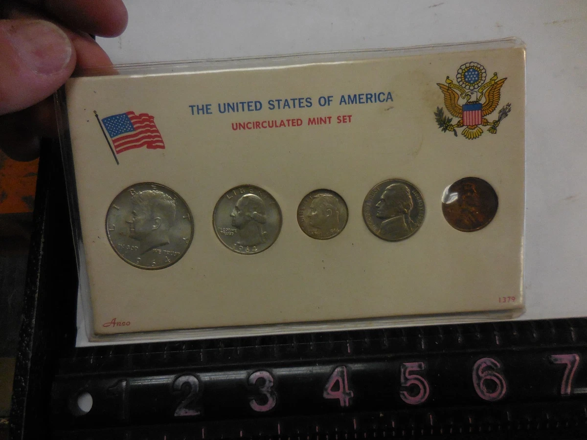 Uncirculated Uncertified 1964 US Coin Mint Sets for sale | eBay