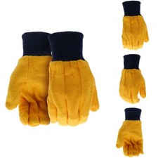 Boss Men's Yellow Work Glove Large 12-Pack B62001-L12P