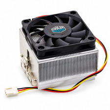 Cooler Master Socket 370 CPU Cooler with MicroFin Heatsink Quiet Fan