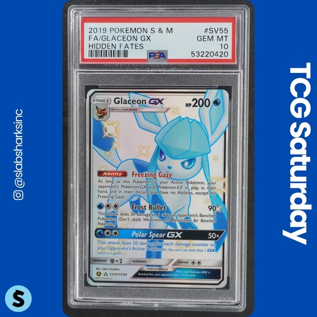 Glaceon GX #SV55 (Hidden Fates (2019))