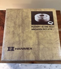 New Hanimex Rotary Slide Tray Carousel Holds 100 2 x 2 inch Slides SEALED Vtg