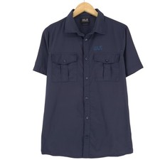 Jack Wolfskin Men Shirt Camping Hiking Ic8 Size S