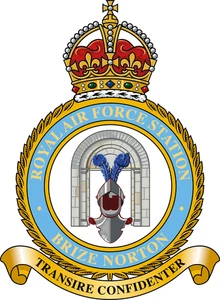 RAF Brize Norton badge patch Self Adhesive Vinyl Sticker