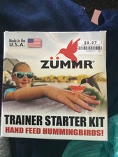 Zummr Hummingbird Ring Starter Kit Hand Feed Hummingbirds Right in