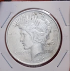 PEACE SILVER DOLLAR 1922 NICE FROSTY UNC 90% SILVER DOLLAR