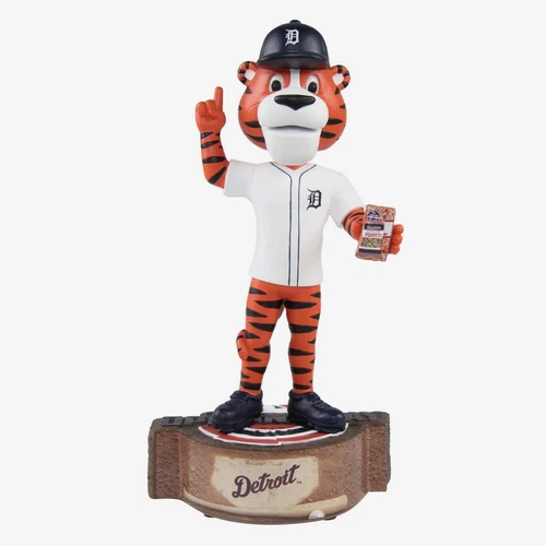 Paws Detroit Tigers Opening Day Take Me Out to Ballgame Singing Bobblehead MLB