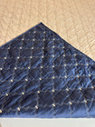 Blue & Cream Elegant Quilt 91x93 queen #292 — photo 5