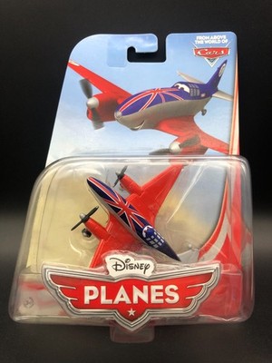 Disney Pixar Planes Bulldog WAG Racer England British 1:55 Diecast