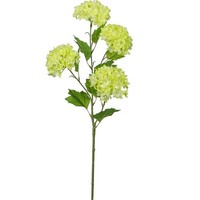 KüNstlicher Schneeballzweig, 3Er Set, Farbe GrüN, HöHe Ca. 68 Cm