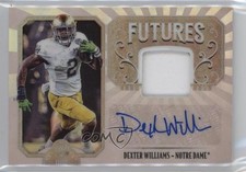 2019 Panini Legacy Futures Patch Auto Dexter Williams #FP-DW Patch Auto 0d0u