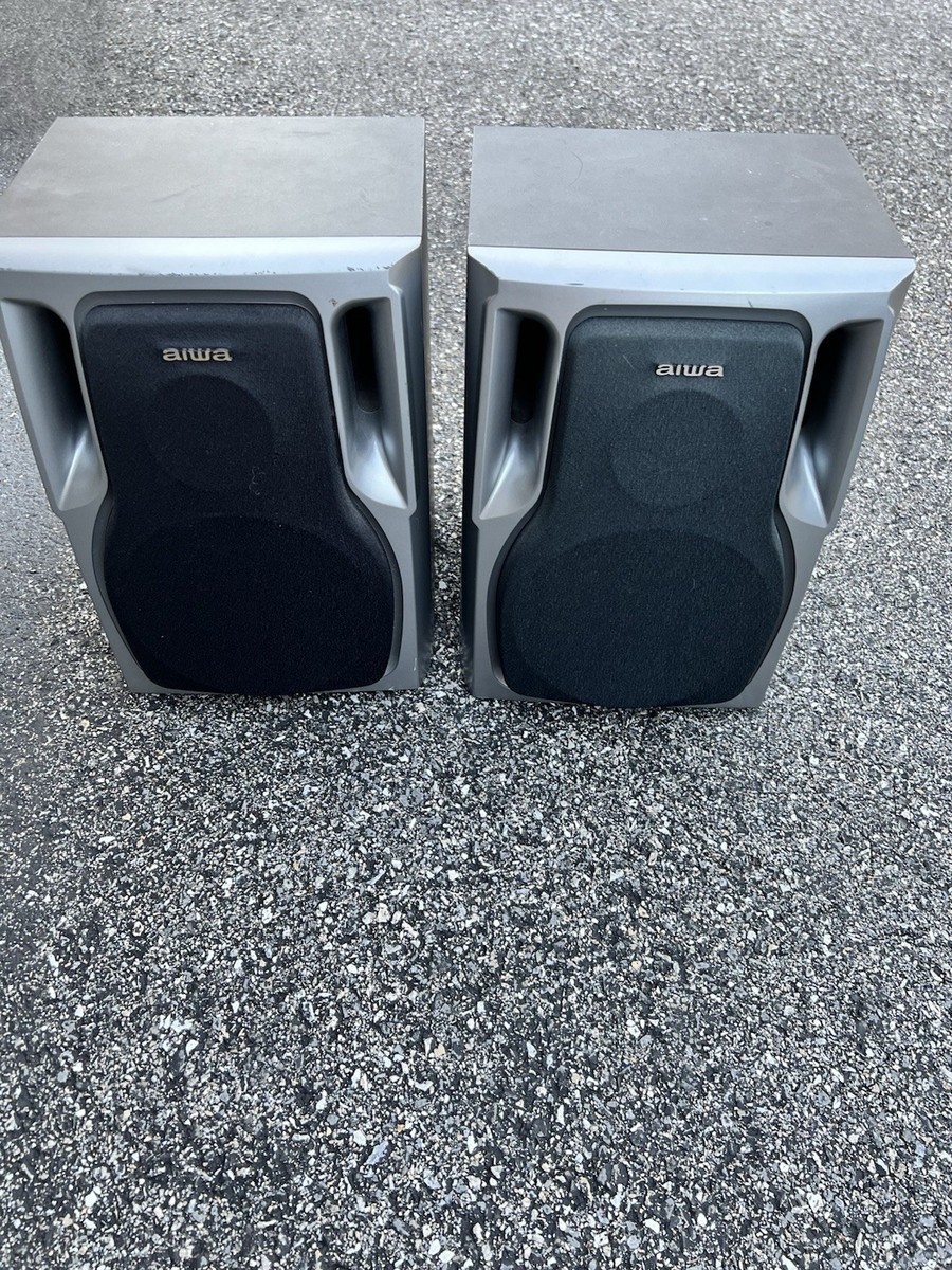 Aiwa SX-NA302 Stereo Speakers Tested Working | eBay