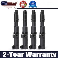 4x Ignition Coil For Renault Clio Scenic Megane Laguna Kangoo Trafic F4r 2.0l-