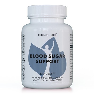 Blood Sugar Support   DIALESS  Natural Herbal Formula for Healthy Glucose Levels