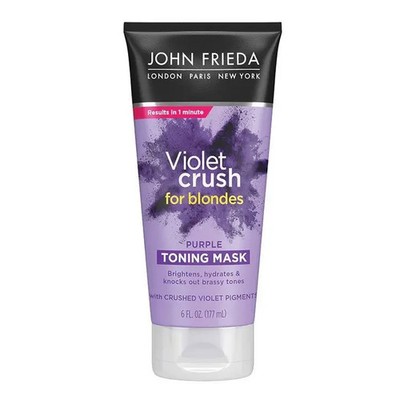 John Frieda Violet Crush Toning Hair Mask For Blond Brassy Hair 177ml