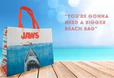 BRAND NEW official  Jaws 50th Beach / carry Bag Tote  large