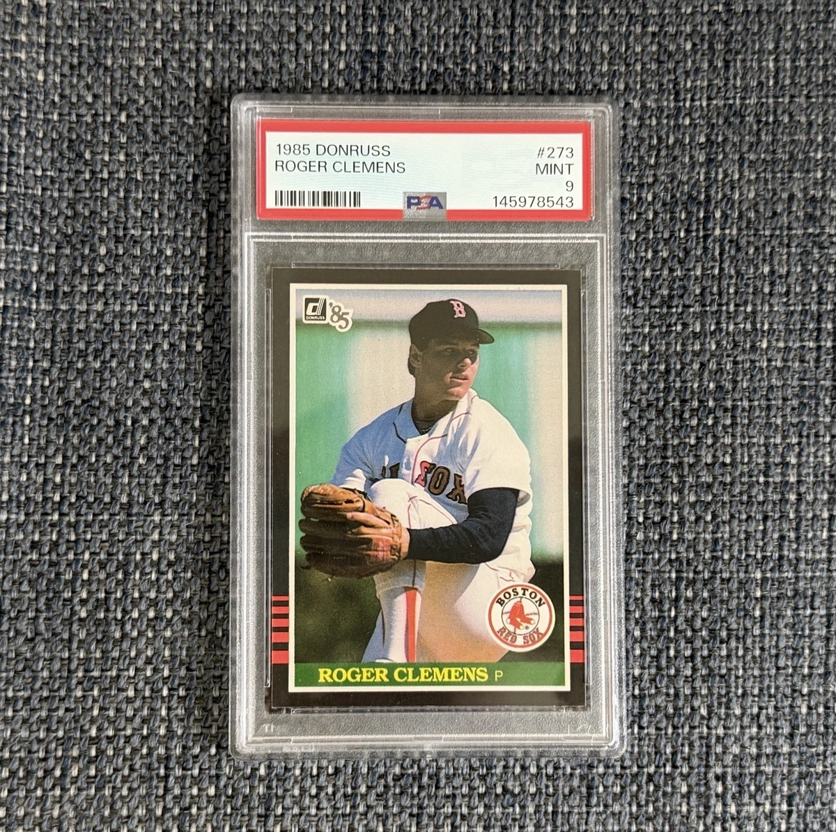 Roger Clemens Baseball Boston Red Sox Sports Rookie Trading Cards