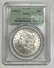 1904-O New Orleans Morgan Silver Dollar Brilliant Uncirculated PCGS MS63