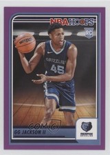 2023-24 Panini NBA Hoops Rookies Purple GG Jackson II #275 0p3r