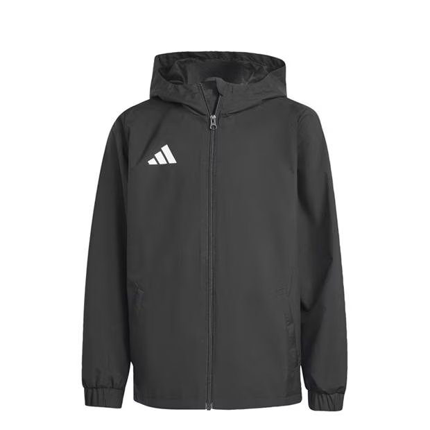 Adidas Rain Jacket Junior Waterproof Coat IK4014 Entrada 22 Age 11